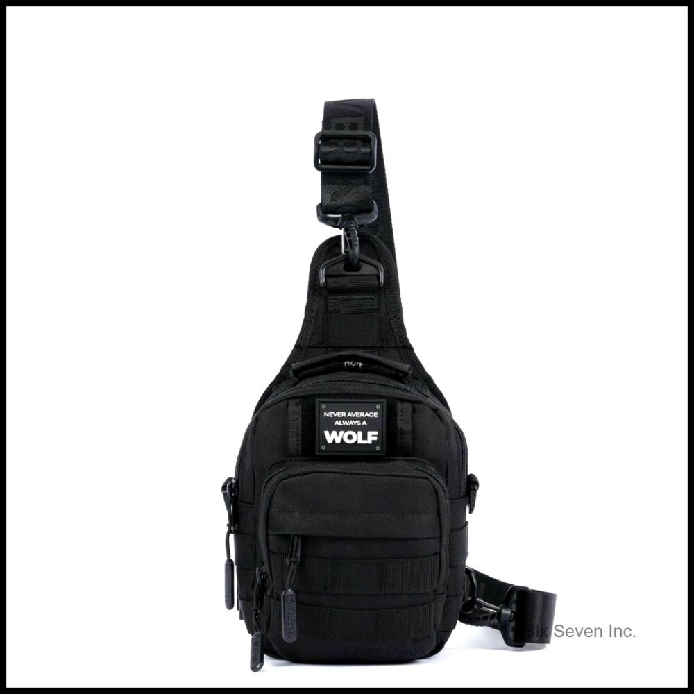 Tactical Sling Backpack Compact Crossbody Daypack Lightweight Durable